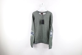 New Jared Lang After Hours Mens Medium Camouflage Elbow Patch Knit Sweat... - $31.14