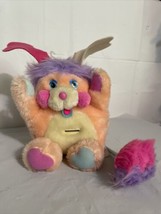 Vintage PENNY POPPLE Plush Coin Bank 1986. 1980s Popples Cartoon. Excellent. - £28.90 GBP