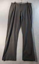 Hickey Freeman Dress Pants Mens Size 34 Gary Slash Pockets Pull On Belt ... - £10.66 GBP