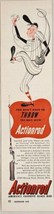 1952 Print Ad Actionrod Glass Fishing Rods Orchard Industries Detroit,Mi... - $14.86