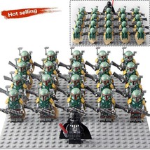 21Pcs/set Boba Fett Troopers Star Wars The Mandalorian Minifigures Gift Toy - $32.99