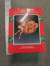 Enesco Treasury of Christmas Santa’s Suitcase 1990  NIB - £34.32 GBP