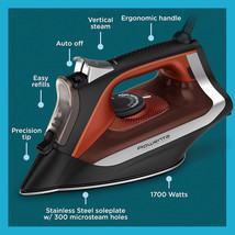 Rowenta Access 1700 Watts Stainless Steel Soleplate Steam Iron (Your Cho... - $28.99