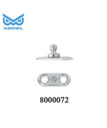 10 Pc OWOZ Snap Fastener Lower Part Chrome Plated Brass Boat RV Canvas 8... - $19.39 CAD