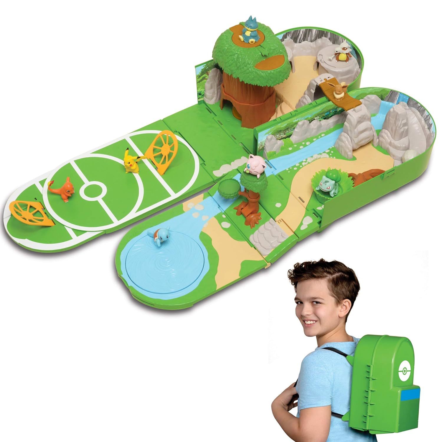Carry Case Playset, Feat. Different Locations Within One Playset, With 2-Inch Pi