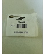 Etnyre 2740371 Screw Grease Fitting With Fitting Lub Stgt 1/4 Type C And... - $55.48 CAD