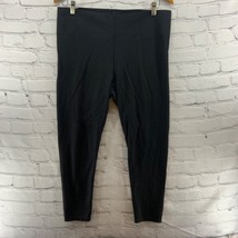 Loft Black Athletic Pants Womens sz L Leggings Yoga Activewear - $11.88