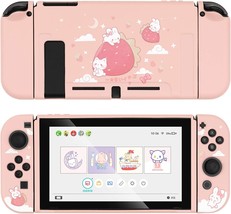 Geekshare Protective Case For Switch, Soft Tpu Slim Case Cover, Strawberry Bunny - £27.17 GBP