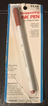 Vintage New EZ Sewing Quilting Fabric Disappearing INK Pen Made In Japan... - $24.49