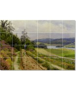 Peder Mork Monsted Country Painting Ceramic Tile Mural BTZ22871 - $328.24 CAD+