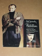 Phil Collins But Seriously Promo Stand Up Vintage 1990 - £79.48 GBP