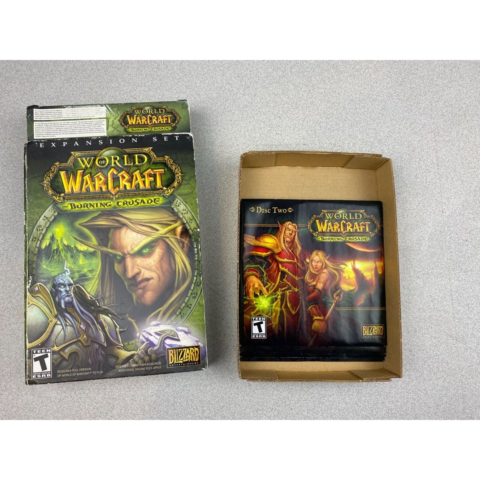 World of Warcraft: The Burning Crusade Expansion Set USED - £10.37 GBP