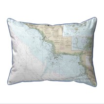 Betsy Drake Crystal River to Horseshoe Point, FL Nautical Map Large Corded - £43.46 GBP