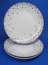 Monique Lhuillier Pottery Barn Gold Confetti Hearts 8 3/8  Plates Bundle... - £179.28 GBP