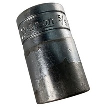 Snap-on Tools SW201 Shallow Chrome Socket 1/2&quot; Drive 5/8&quot; 12Pt USA Flaking - $13.60