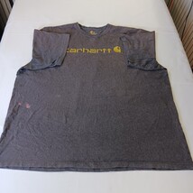 Carhartt Original Fit Graphic T-Shirt Carbon Heather K195 CRH Men's Size 4XL image 14