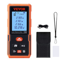 Handheld Digital Laser Point Distance Meter Measure Tape Range Finder 70... - $54.99