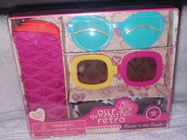 Our Generation Retro Made in the Shade Glasses Set for Most 18" Dolls New - $6.81