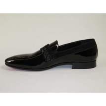 Men's GENIO Patent Leather Red Sole Shoes Formal 120371275 Black Stones image 4
