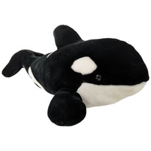 Sea World Plush Orca Whale Shamu Stuffed Animal 18 to 20 Inch Toy Vintage - £23.28 GBP