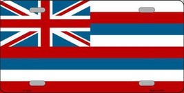 Hawaii Flag State Flag Metal Novelty License Plate - £14.88 GBP