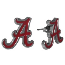Alabama Crimson Tide Stud Earrings NCAA Logo Fan Gear Game Team Spirt Fo... - €38,82 EUR