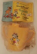 Vintage Walt Disney Mickey Mouse Training Sippy Cup by Danara Hong Kong Yellow - $19.99