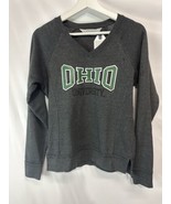 Ohio University Bobcats Women&#39;s Long Sleeve Sweat Shirt by Boxercraft NEW S - $29.67