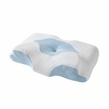 New Ergonomic Memory Foam Medium Support Pillow W/Cover Hollow Center - £43.30 GBP