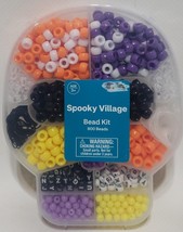 Spooky Village Bead Kit 800 Beads 2 Elastic String 157.4 Inches (400 cm)... - $255.44 MXN