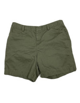 Eddie Bauer Mercer Fit Women Size 6 (Measure 29x6) Green Utility Shorts - $10.49