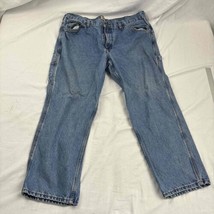 C.E. Schmidt Workwear Men&#39;s Carpenter Jeans Light Wash Comfort 44 x 30 - £19.71 GBP