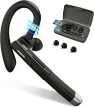 Bluetooth Headset Wireless Bluetooth Earpiece with 500mAh Charging Case 80 Hours - $41.99