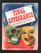 Thrilling Mystery 1944-&quot;Final Appearance&quot; by Jeannette Covert Nolan-Skull cov... - £137.83 GBP