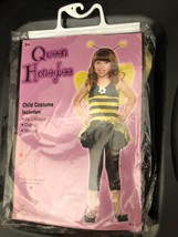 New Queen Honeybee Bumblebee Honey Bee Fairy Wings Halloween Costume Girl M 8-10 - £9.53 GBP