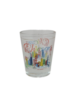 Chicago Illinois City Skyline Shot Glass Multicolor Souvenir Colorful - $10.88