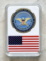 DoD  Department of Defense LOGO Challenge Coin Military Army Navy Air Force - £15.61 GBP