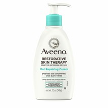 2 Pack Aveno Restorative Skin Therapy Oat Repairing Cream, Dry Skin 12 Oz Each - £41.86 GBP