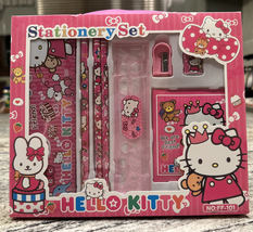 Hello Kitty Stationery Set with 6 items included  - £9.49 GBP