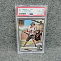 2020 Panini Donruss Elite Bryan Edwards RC /799 PSA 10 GEM MINT #152 - $24.95