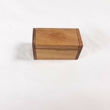 Miniature Wooden Chest India Boutique Vintage Trinket Chest - £22.10 GBP