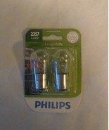 (2 PK) Tail Light Bulb-Sedan Philips 2357LLB2 - $2.79