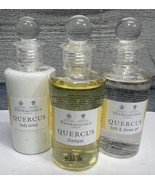 PENHALIGONS QUERCUS TOILETRY TRAVEL SET SHAMPOO BATH SHOWER GEL BODY LOTION - $40.68 CAD