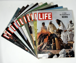 Lot of 12 Vintage Life Magazines 1964 - Lyndon B. Johnson, Vietnam War, Beagles - £28.64 GBP