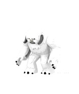 Wampa Ice Creature Minifigures Star Wars The Empire Strikes Back Minifigure - $130.29 MXN