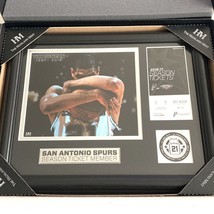 San Antonio Spurs Tim Duncan Retirement Framed Plaque 1997-2016 Memorabilia - $42.08