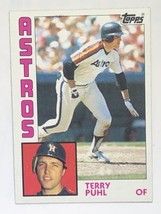 Terry Puhl 1984 Topps #383 Houston Astros MLB Baseball Card - £0.77 GBP