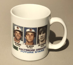 1982 Cal Ripken Orioles Rookie Future Stars Topps Coffee Mug Very Good Condition - £11.59 GBP