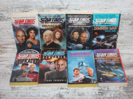 Star Trek The Next Generation Books TNG PB Dominion War Unification Gemworld Lot - £13.68 GBP