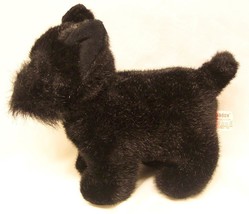 Russ SHADOW THE BLACK SCOTTIE DOG 9&quot; Plush Stuffed Animal Toy - £15.30 GBP